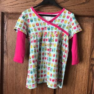 Girls long sleeve I will print top/tunic